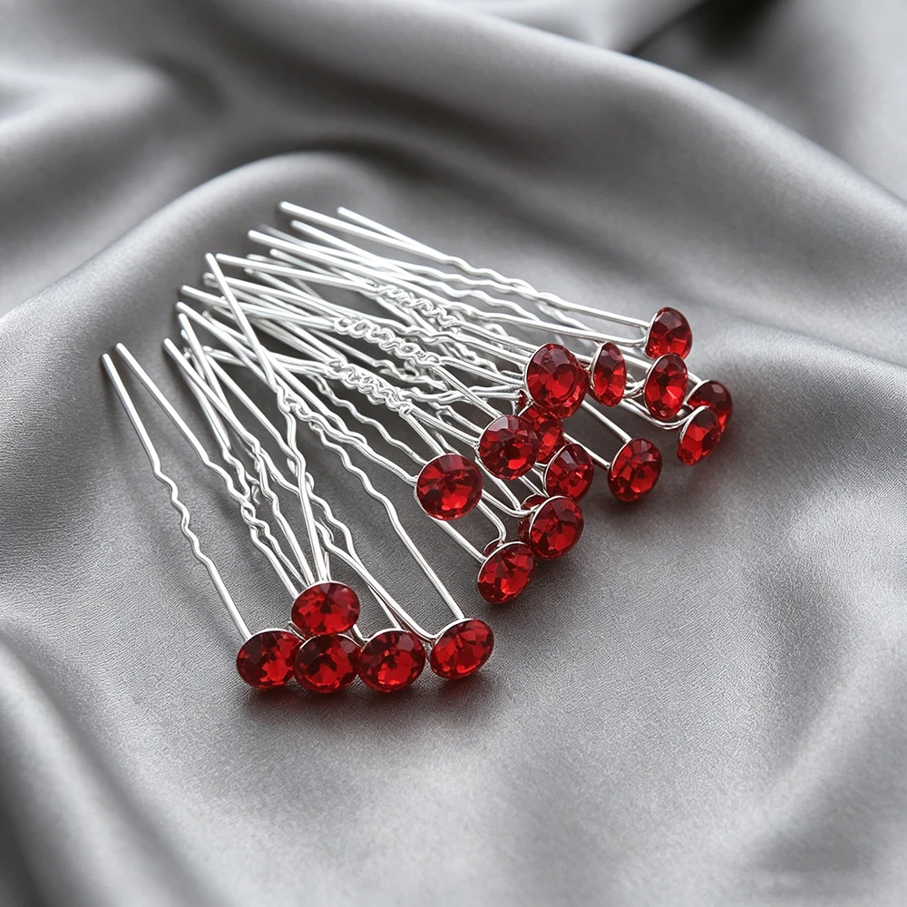 Conjunto de 20 Pçs de Grampos  - Embroidery Red avaliação e preço