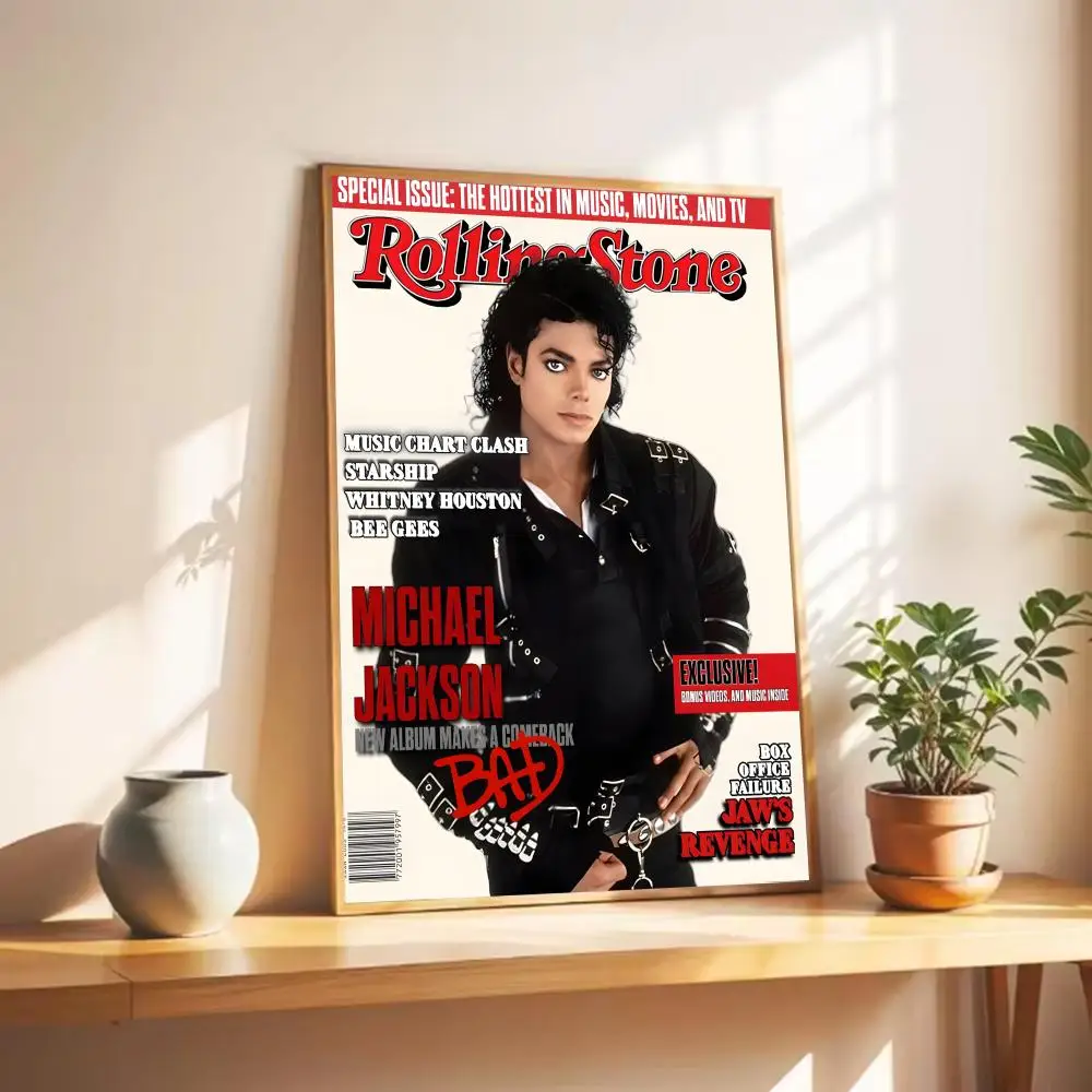 Michael Jackson Poster, Wandkunstdruck, Poster, dekoratives Wandbild, Heimdekoration, Geschenk, ungerahmt – Detail 8