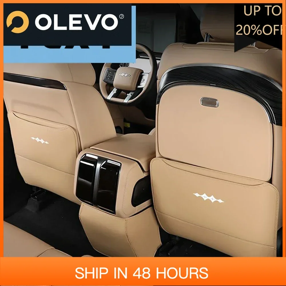 

Для BYD Leopard 8 2024 2025 кожаный автомобильный противоударный коврик, противоударные защитные коврики, аксессуары для защиты переднего сиденья и спины