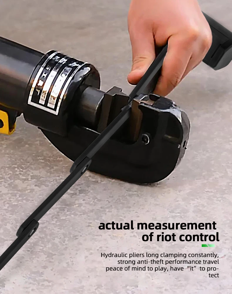 Imagem -04 - Raykube Inteligente Impressão Digital Dobrável Bicicleta Bloqueio 65 mn Aço Ip67 à Prova Dip67 Água Bloqueio Elétrico tt Bloqueio App Desbloquear para Bicicleta Motocicleta