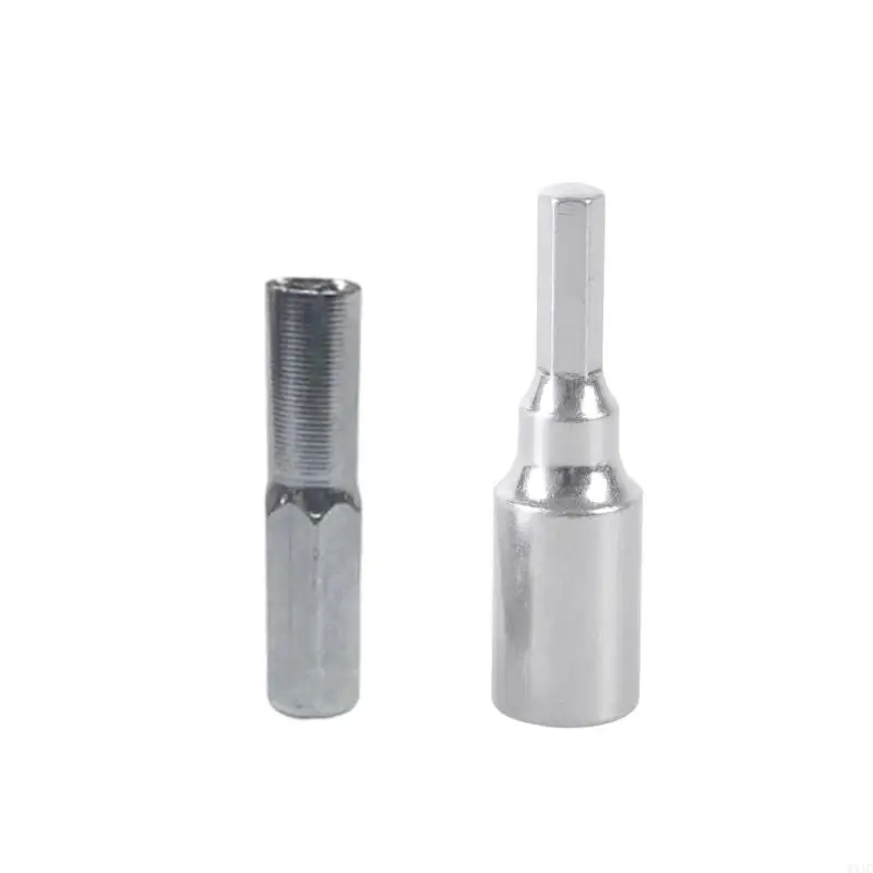 Adaptateur hexagonal WXTC Industrial Strength 2PCS 4 mm à 6,35 mm pour l'outil puissance
