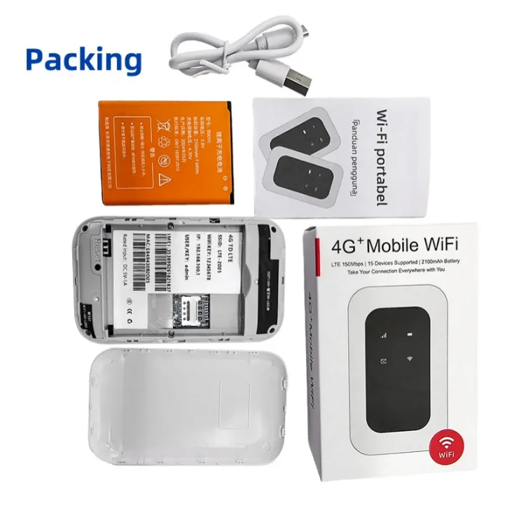 SZGJ Pocket 4G WIFI 300Mbps Plug and Play Micro Slot per schede 4G USB Wifi portatile per telefoni cellulari Europa Computer portatili