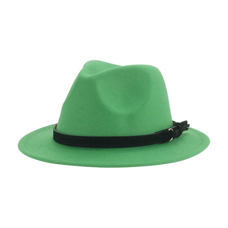 Kids Hat Girls Boys Small Hats for Women 52cm 54cm Cute Fedoras Child Felted Hat Solid Panama Jazz Caps New Sombreros De Mujer