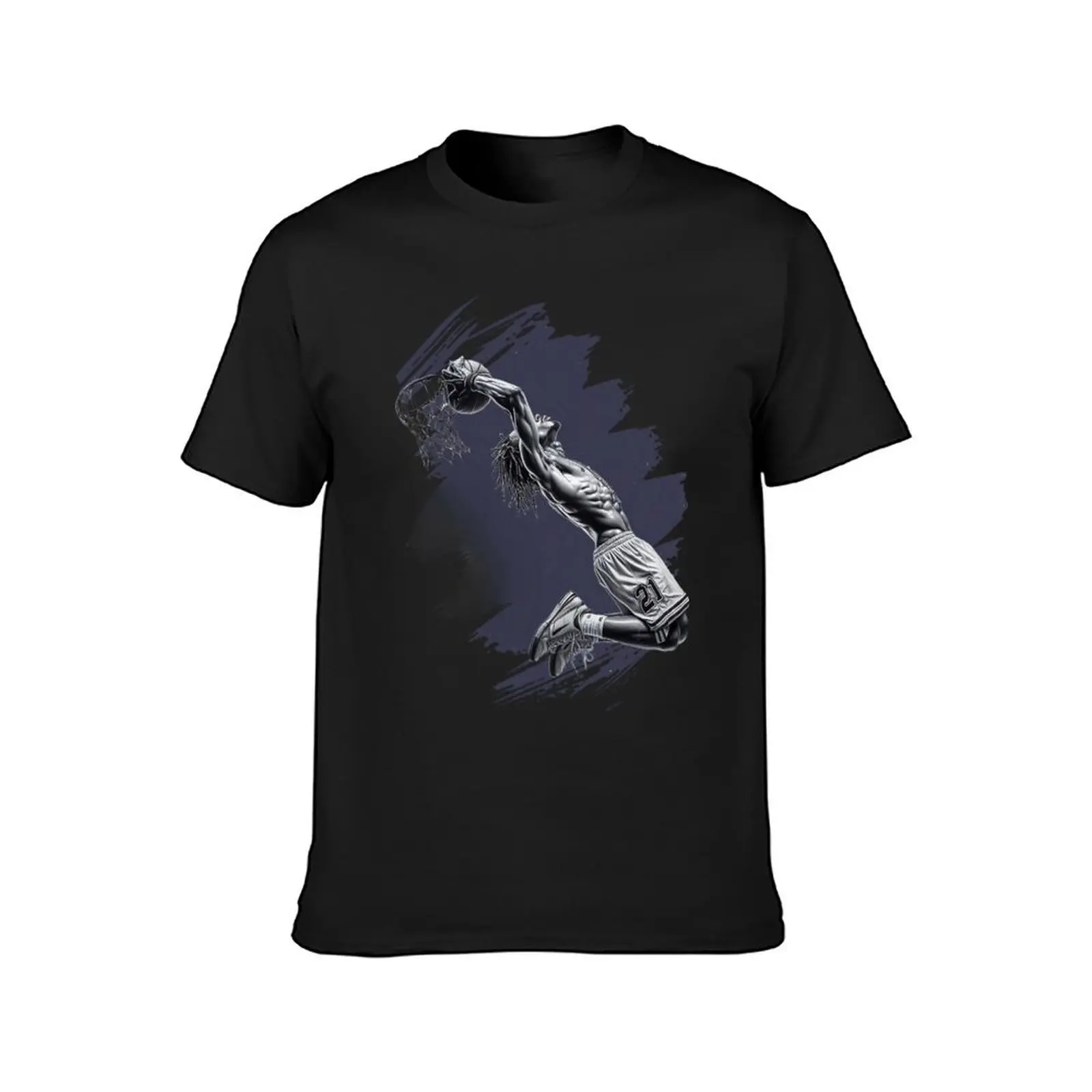 StreetBall~alleyoop!!! T-Shirt blacks customs tops quick-drying t shirts for men