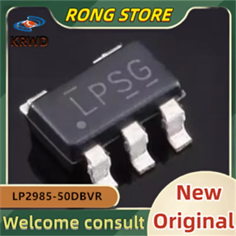 30 قطعة LPSG جديدة ومبتكرة رقاقة IC SOT-23-5 LP2985-50DBVR LP2985-50DBV LP2985-50DB LP2985-50 LP2985 2985