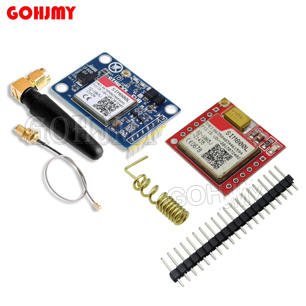 SIM800L GPRS GSM Module W/ PCB Antenna Micro SIM Board Quad Band For Arduino Red/blue Sim800L With Antenna Board