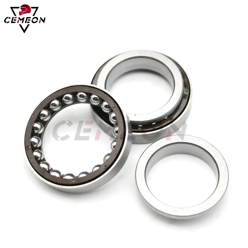 For DUCATI 800 SCRAMBLER DESERT SLED HYPERMOTARD 821 SP HYPERSTRADA Motorcycle Steering Bearing Pressure Ball Wave Disc Kit