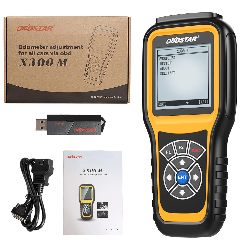 X300M diagnostic tool for odometer calibration and kilometers adjustment