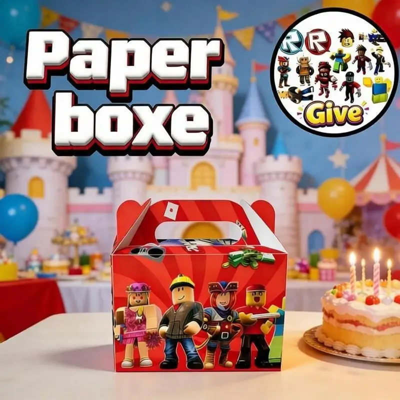Roboter-Papierboxen-Kombinationsset Kreatives Handwerk für Festliche Zusammenkünfte, Veranstaltungen, Heimdekoration, Stilvolles Requisit für Themenveranstaltungen – Detail 1