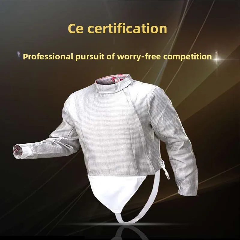 Adult general fencing equipment Metal saber, sword suit breathable can be printed CE certification