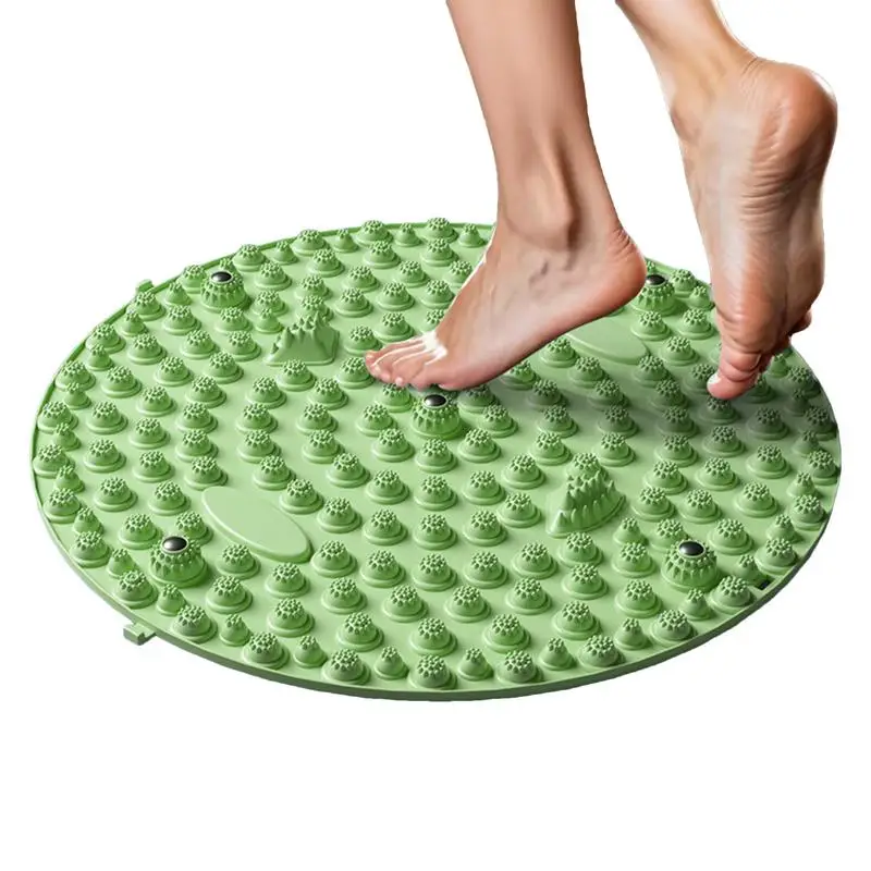 New Finger Pressure Board Foot Massage Pad Foot Step Through The Meridian Jogging Massage Pad Fitness Pedal