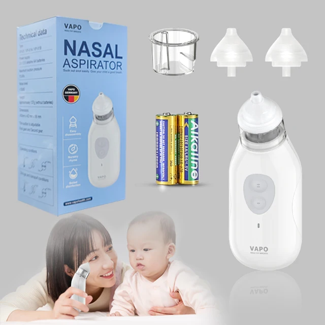 

Electric nasal aspirator for newborns with soothing custom music