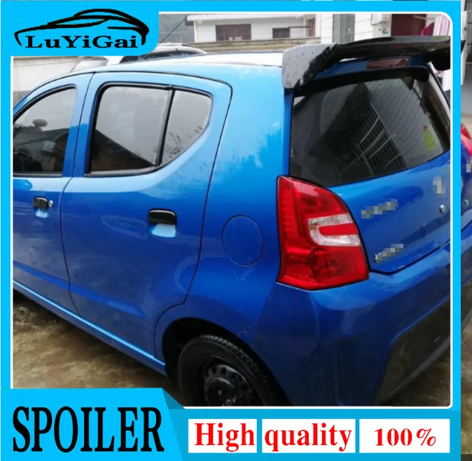 

For Suzuki Swift Spoiler 2005-2015 High Quality ABS Material Automotive Tail Primer Color for Suzuki Swift Top Wing Rear Spoiler