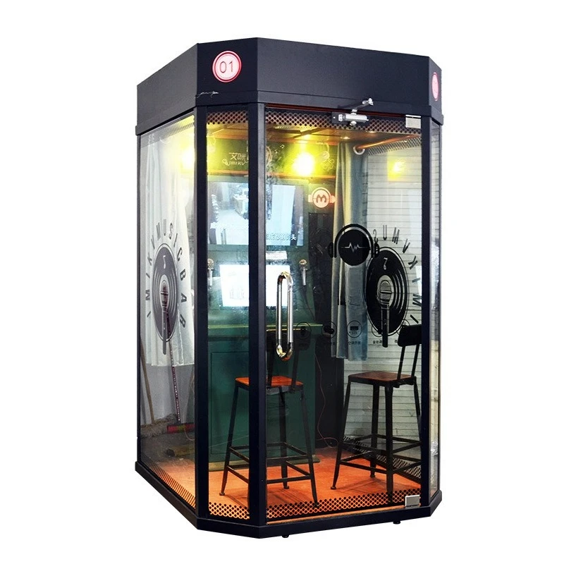 

Singing bar ktv room, singing machine, singing room, household ktv soundproof room, reading booth, mini Karaoke house, mobile