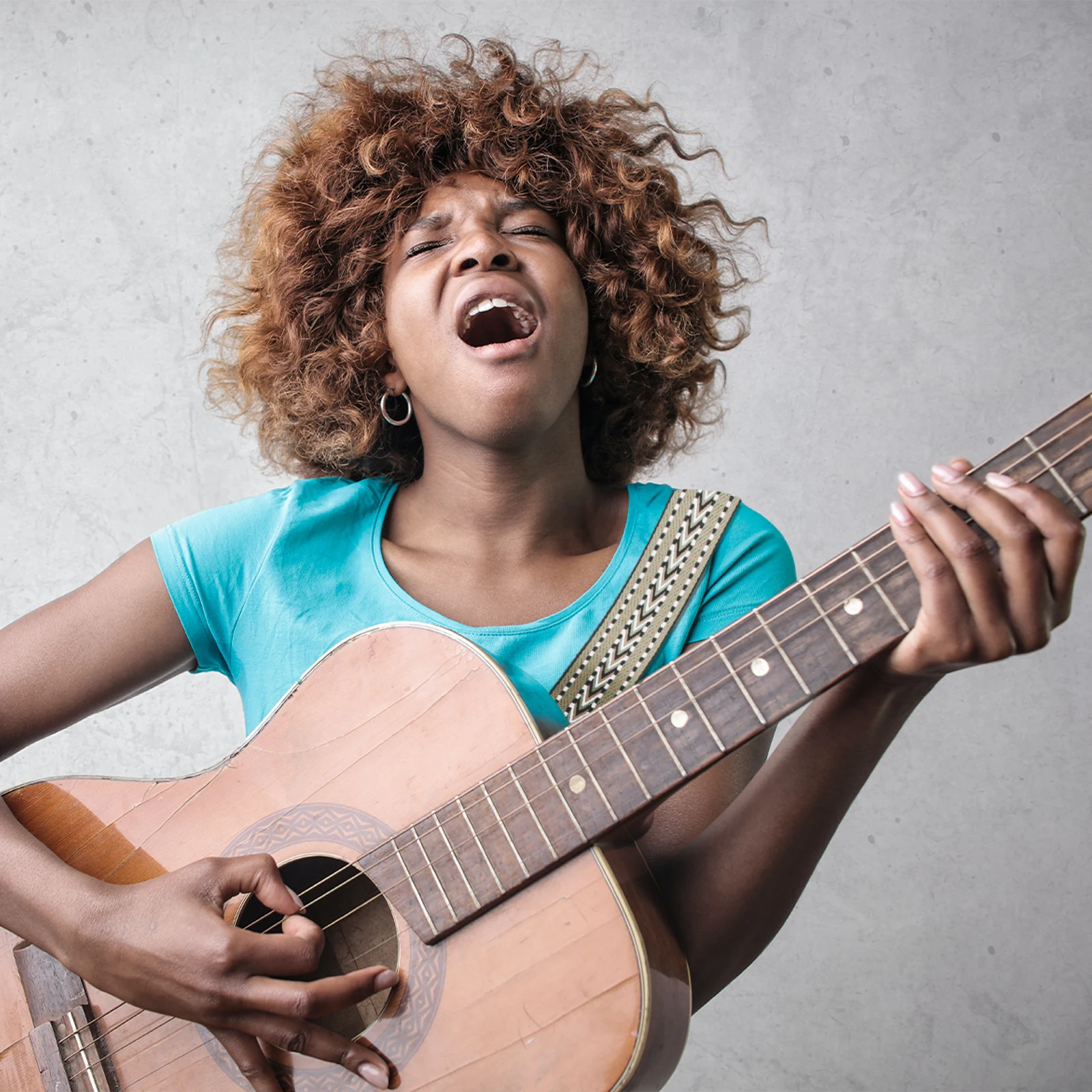 

Adjustable Durable Guitar Shoulder Strap Dirt-Resistant Polyester for Bass Folk Acoustic Guitar Parts Strap Guitarists Present