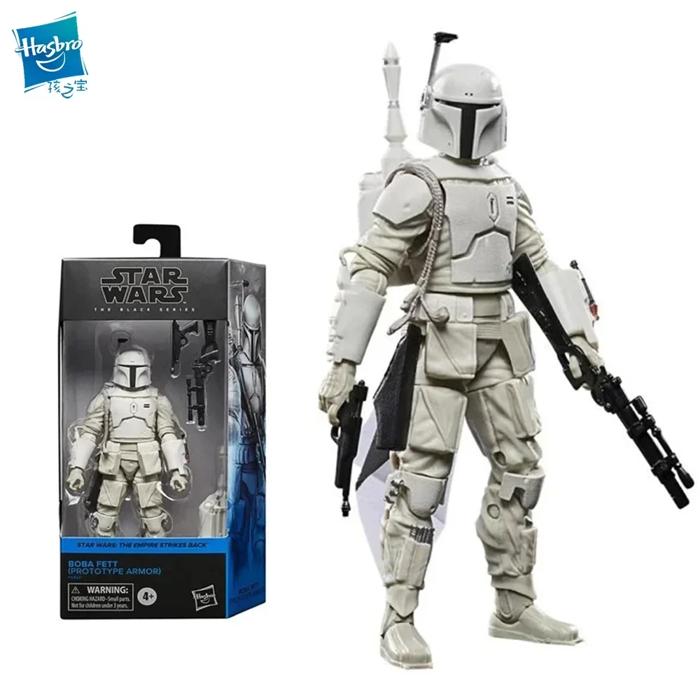 

Hasbro Star Wars The Black Series Mandalorian Boba Fett Prototype Armor 6 Inches 16CM Children's Toy Gifts Collect Toys