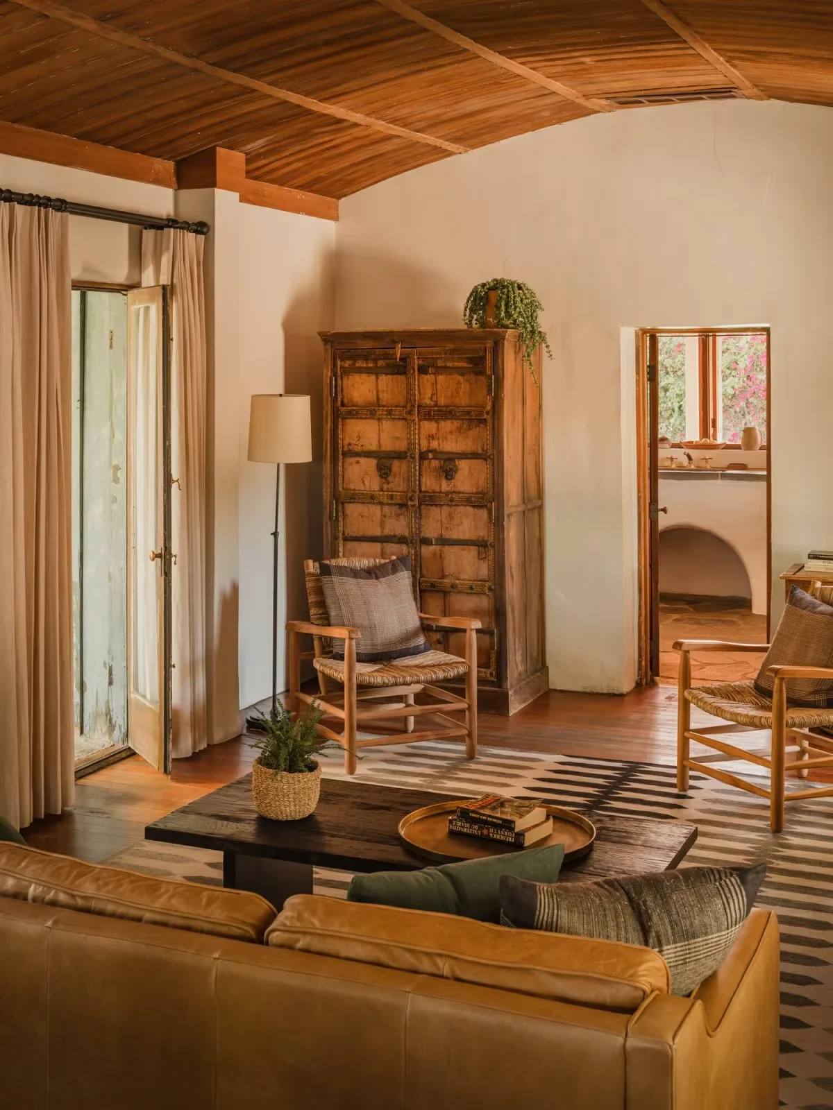 การออกแบบตกแต่งภายในสไตล์ชนบทซานไห่ แผนผังพื้น 3 มิติ แม็กซ์ เรนเดอร์ วางแผนพื้นที่ ร่างแบบ วิลล่า ห้องนอน บ้านทันสมัย