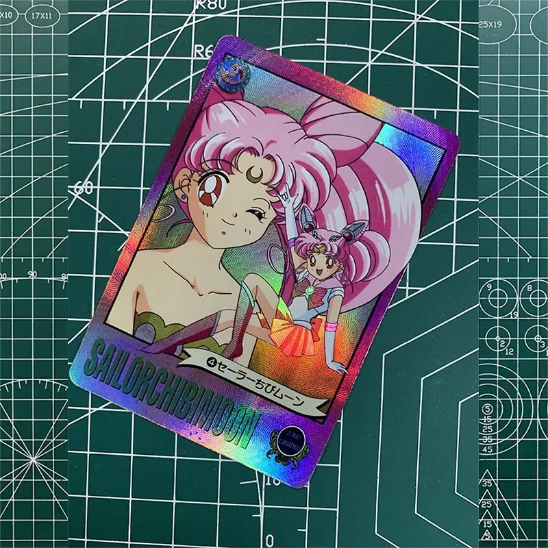 Anime déesse histoire bricolage ACG Tsukino Usagi Mizuno Ami Rei Sexy femme carte garçon jouer jouets carte à collectionner cadeau d'anniversaire de noël