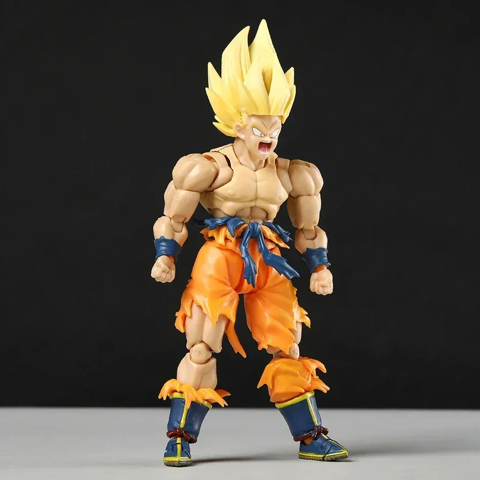 In Stock Anime Dragon Ball Z SHF Son Goku Legendary SH Figuarts Super Saiyan Action Figure Model Toy Gift Collection Figurine