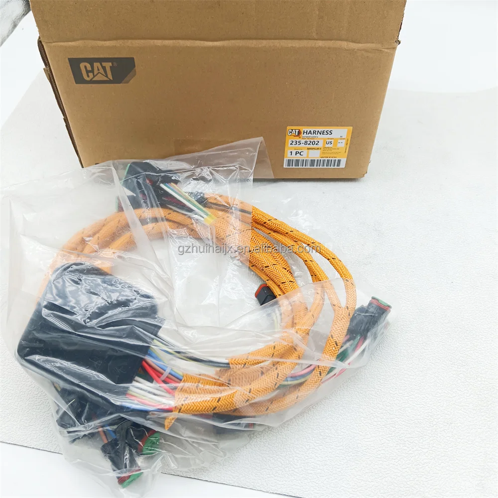 Construction Machinery Part New Wire Harness 235-8202 2358202 for Caterpillar CAT Engine C9 Excavator 330D 336D Hot Selling