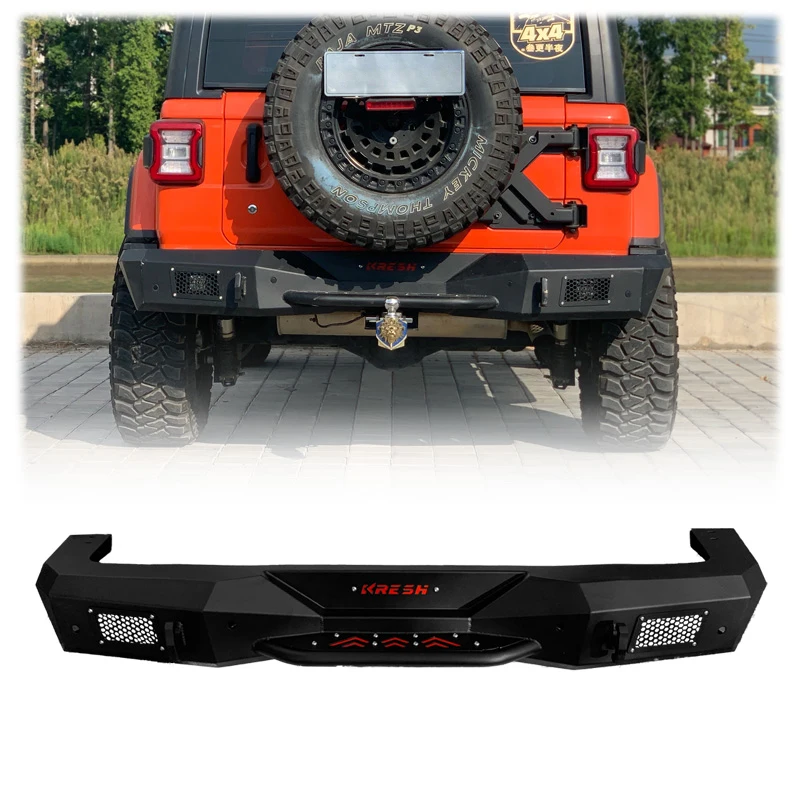 

KRESH Factory Direct Fighter Rear Bumper for Wrangler JL/JLU & JT 2018-2024