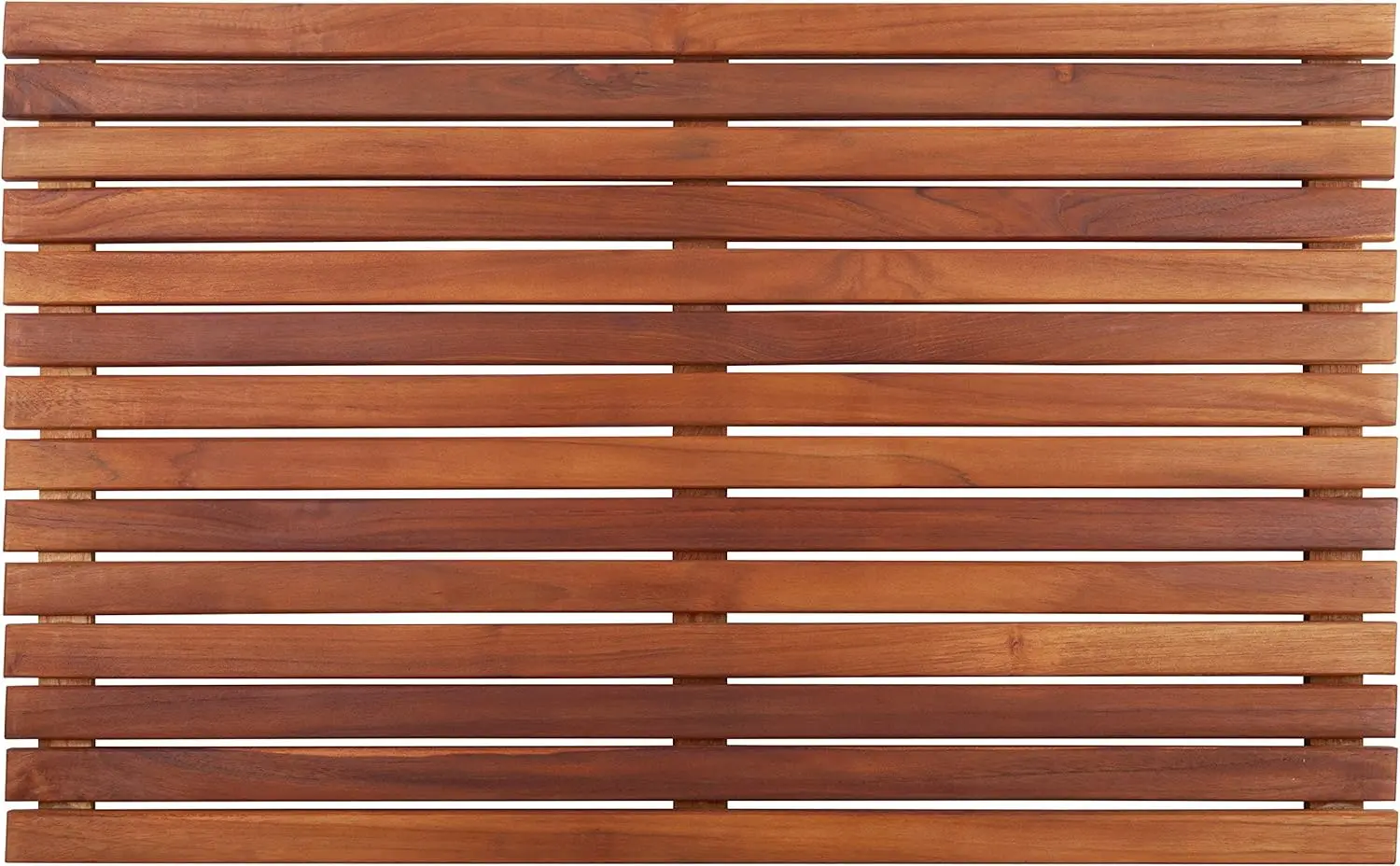 Premium Teak Shower Mat - Non-Slip Wooden Platform for Spa, Pool & Bathroom - Indoor/Outdoor Use, 31.4