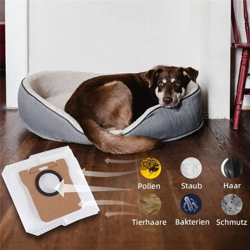A93E-26PCS For Mijia Omni M40 D110CN Vacuum Accessories Replacement Main Side Brush Hepa Filter Mop Cloth Dust Bag