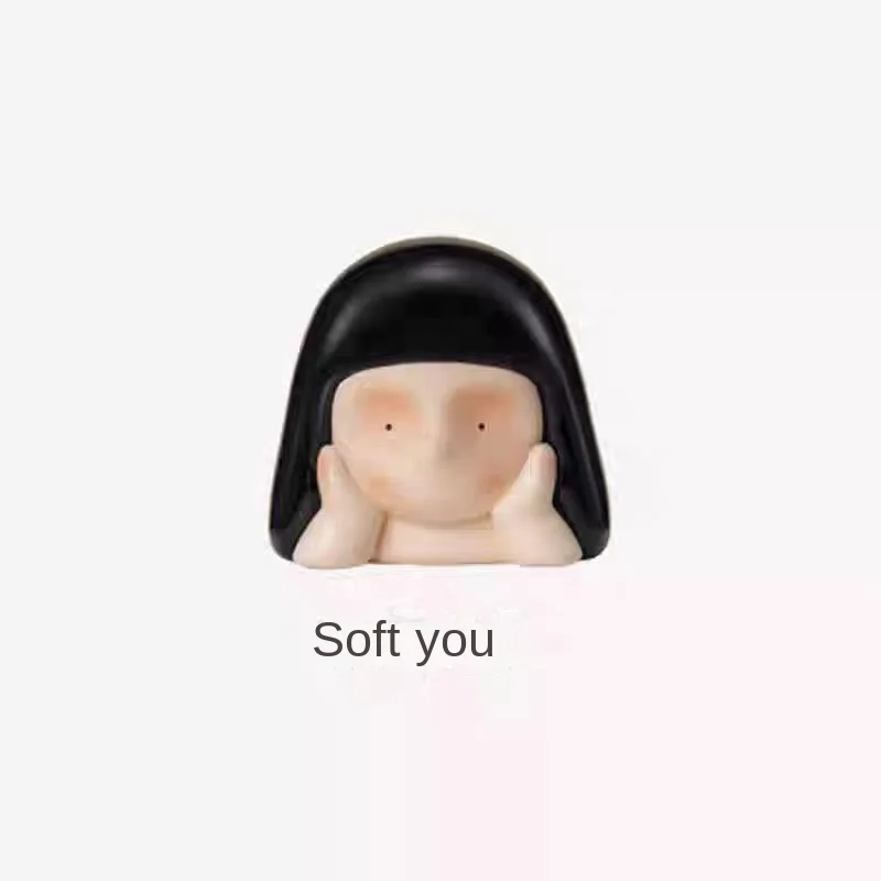 Супер милая фигурка маленькой девочки ручной работы