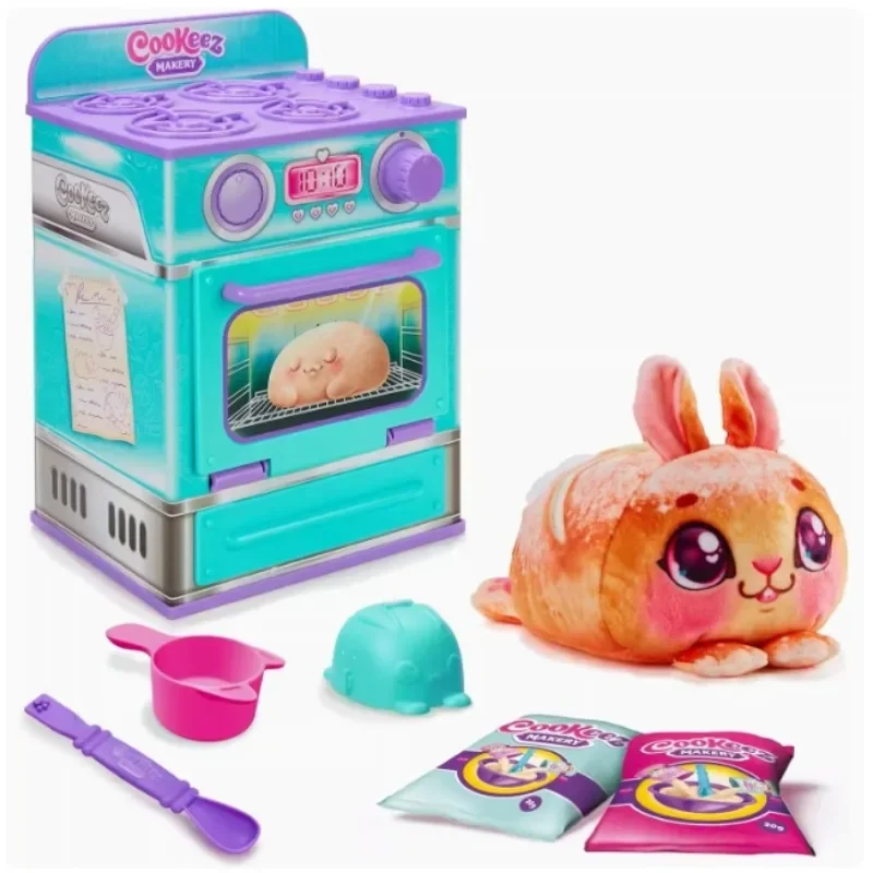 Fun Making Workshop Bread Fragrance Oven Frozen Cake Refrigerator Surprise Interactive Plush Dolls