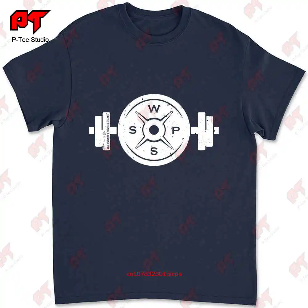 Dumbell Barbell Plate T-shirt FM1B