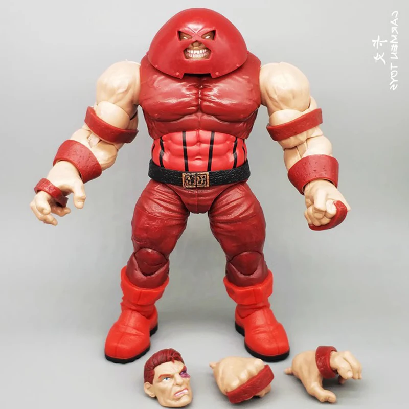 Marvel X-Men Cain Marko Juggernaut Action Figure 18cm Collection Super Cool Anime Figures Model Pvc Home Ornaments Toys Gifts