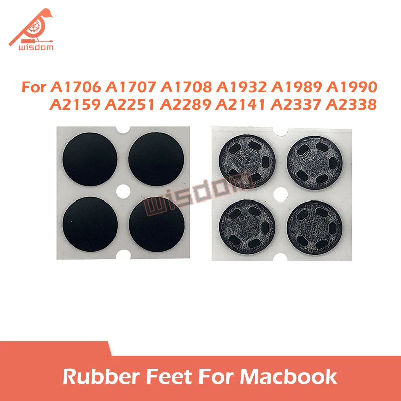 Laptop Bottom Rubber Feet For Macbook Air Pro Retina A1465 A1466 A1279 A1286 A1502 A1398 A1706 A1990 A2159 A2141 A2337 A2338