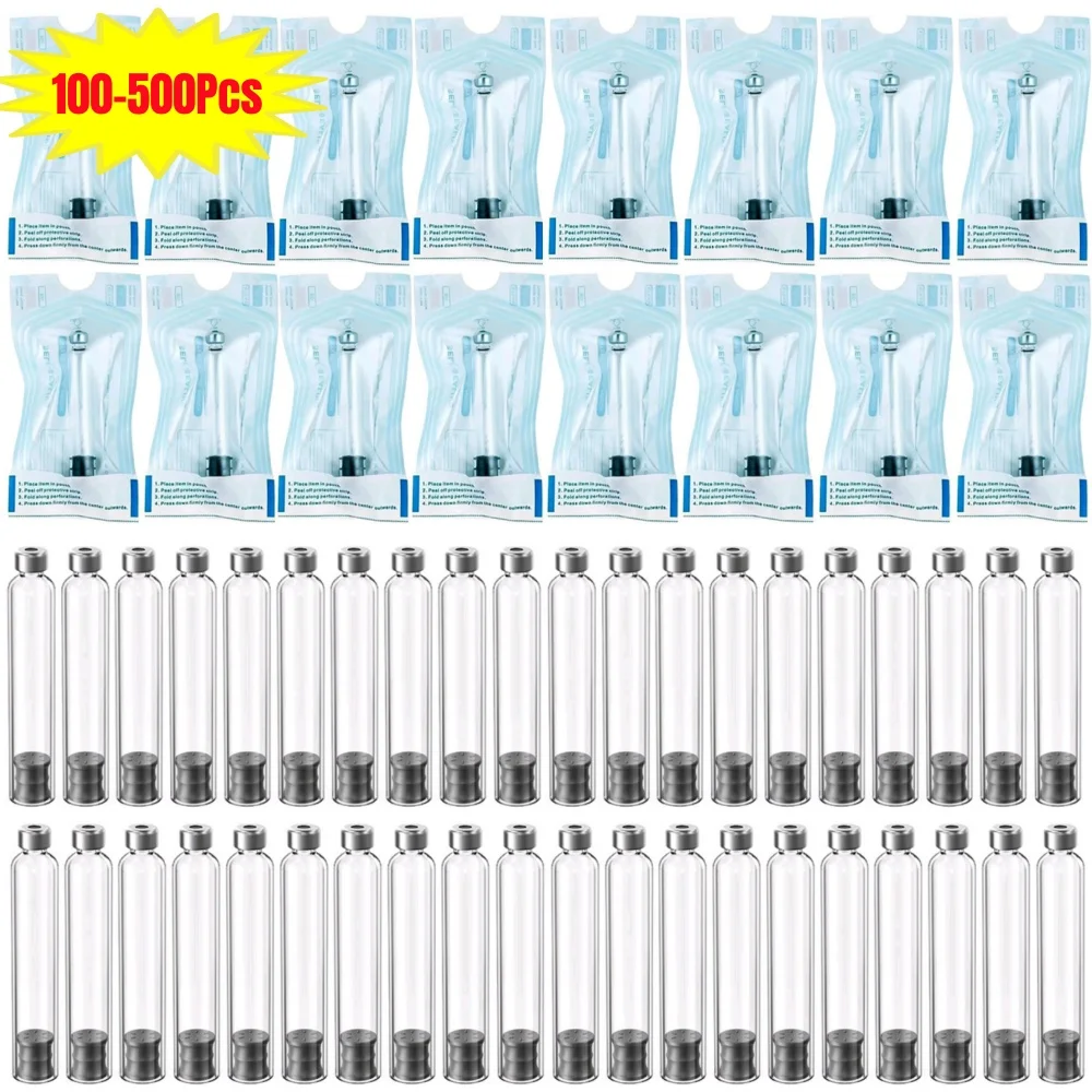 

100-500 шт. индивидуальная упаковка, медицинские инсулиновые картриджи для инъекций ручек, 3 мл, пустая кассетная бутылка для лилий