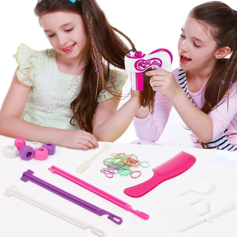 Automatic braid machine for children's hair braiding artifact electric three-strand twist braid