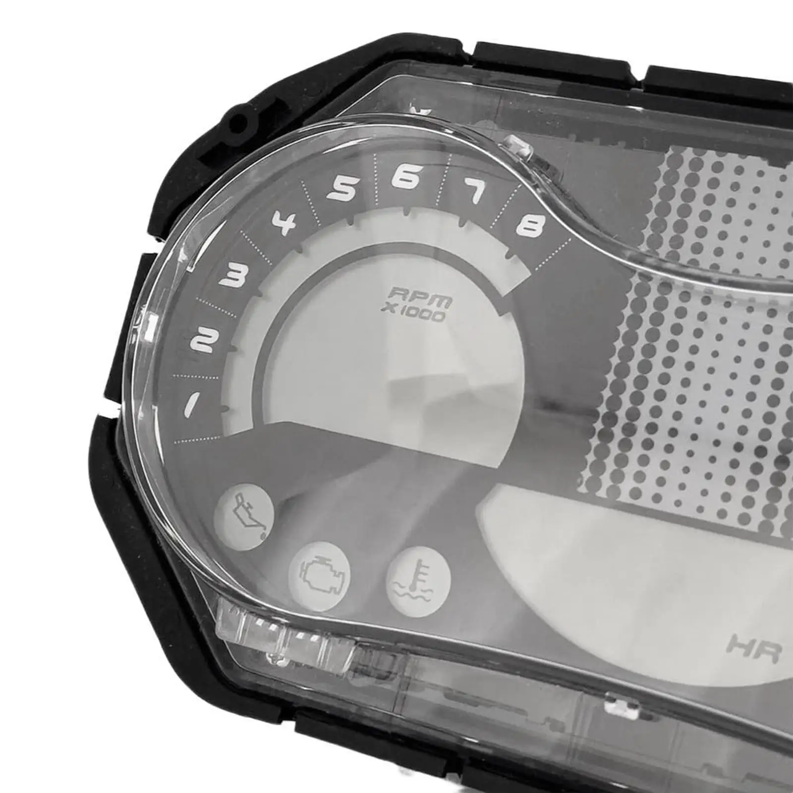 Profesjonalny cyfrowy prędkościomierz LCD z ramką, obrotomierz, wskaźnik poziomu paliwa 278002217