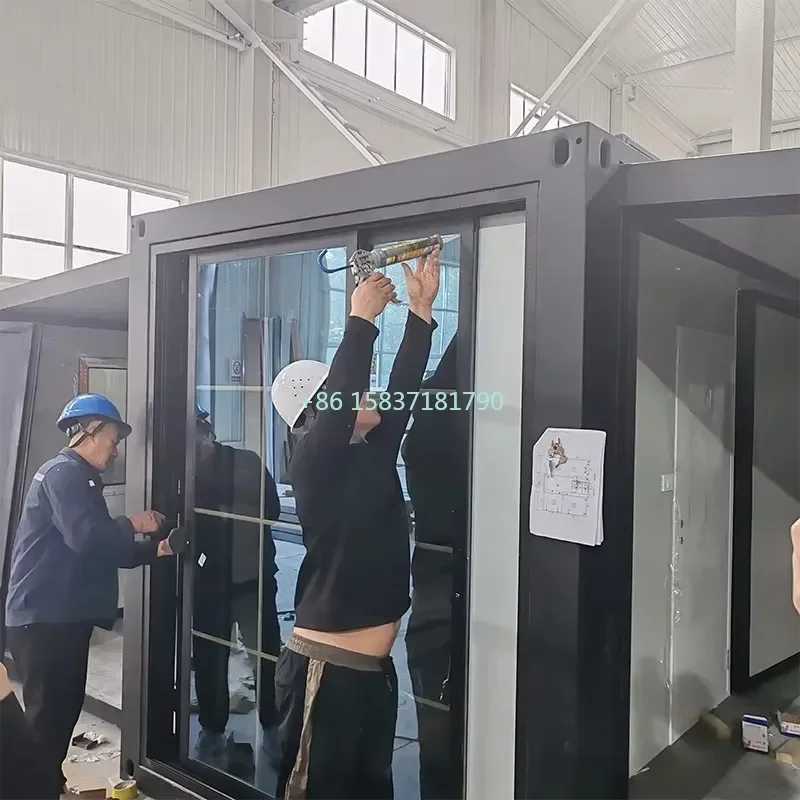 China Container House Prefabricated Modular Folding Container Home Expandable 20 Ft 30 Ft Container House Hotels for Australia