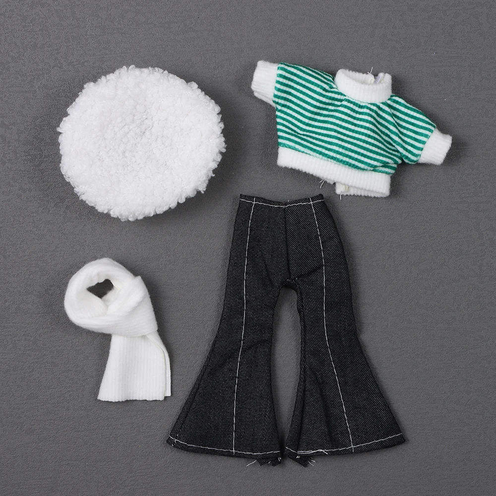 Multiple Styles 1/6 BJD 23cm Doll 1/6 BJD Skirt Handmade DIY Doll'S Overall Replace 30cm Doll Clothes Kids Gift