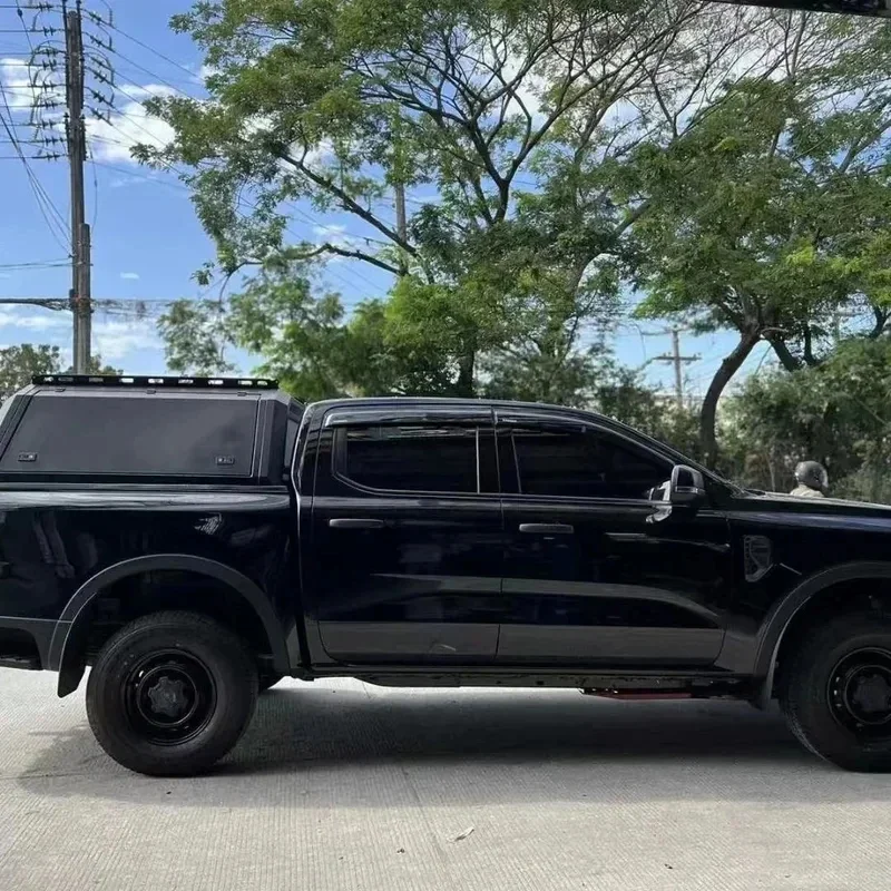 KQX 4x4 Accessories Body Kit Canopy for Pickups Galvanized Steel Aluminum Truck Canopy for Rang T9 2023
