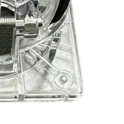 Transparent Plastic And Metal Router Base With Adjustable Gears For Woodworking Electric Trimmer Machine Edge Trimming Tool Acce