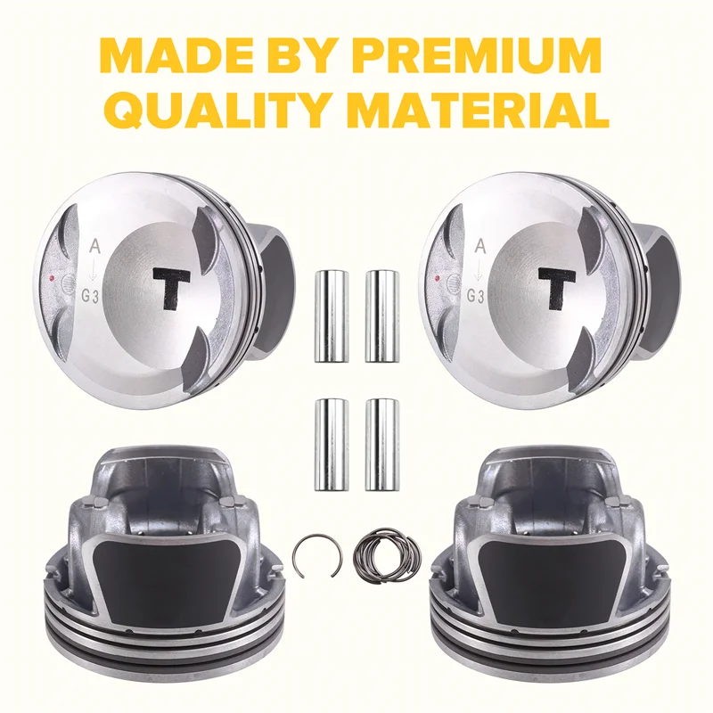 Voor Genesis G70 Kia Optima Sorento Hyundai Santa Sonata 2015-2021 Auto Motor Zuiger Kit 23410-2G450 234102G450 4 stks/partij