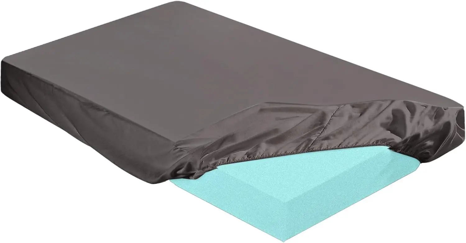 

2-3 H Mattr Topper Cover (Only Cover) Memory Foam Protector Microfiber Memory Foam For Latex Mattr Topper Gel Rv(Queen, 80 X 60
