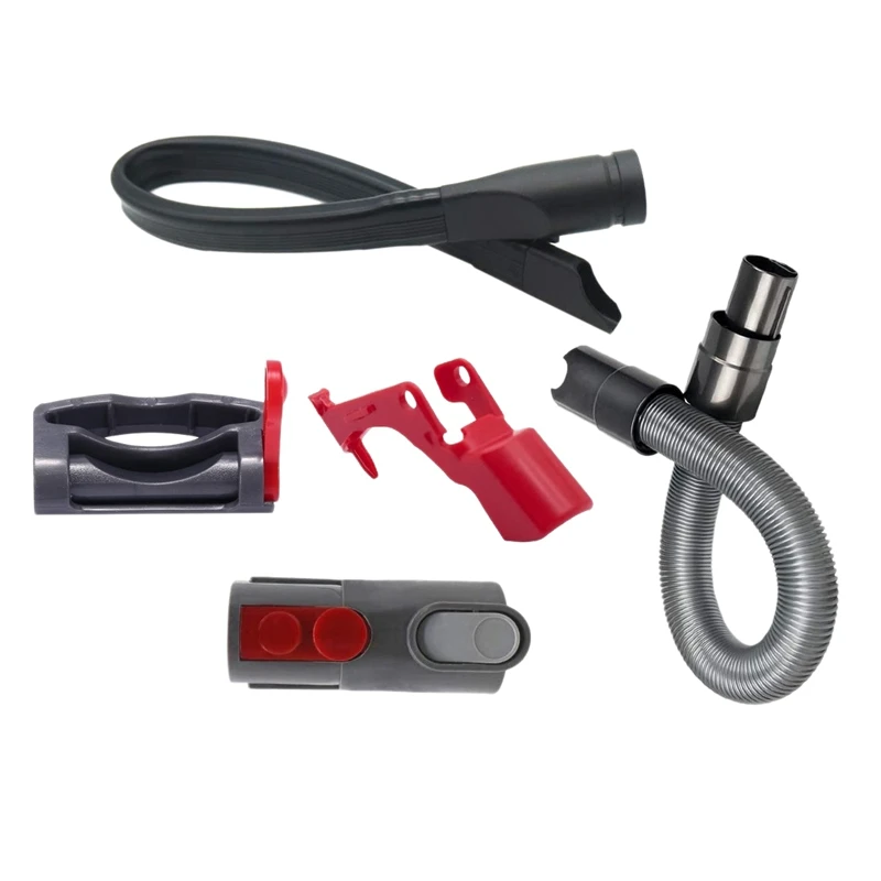 ชุดอุปกรณ์เสริม5ชิ้นสำหรับ Dyson V11 V10 V7 V8เครื่องดูดฝุ่นไร้สายชุดอะไหล่แบบถอดออกได้อย่างรวดเร็ว
