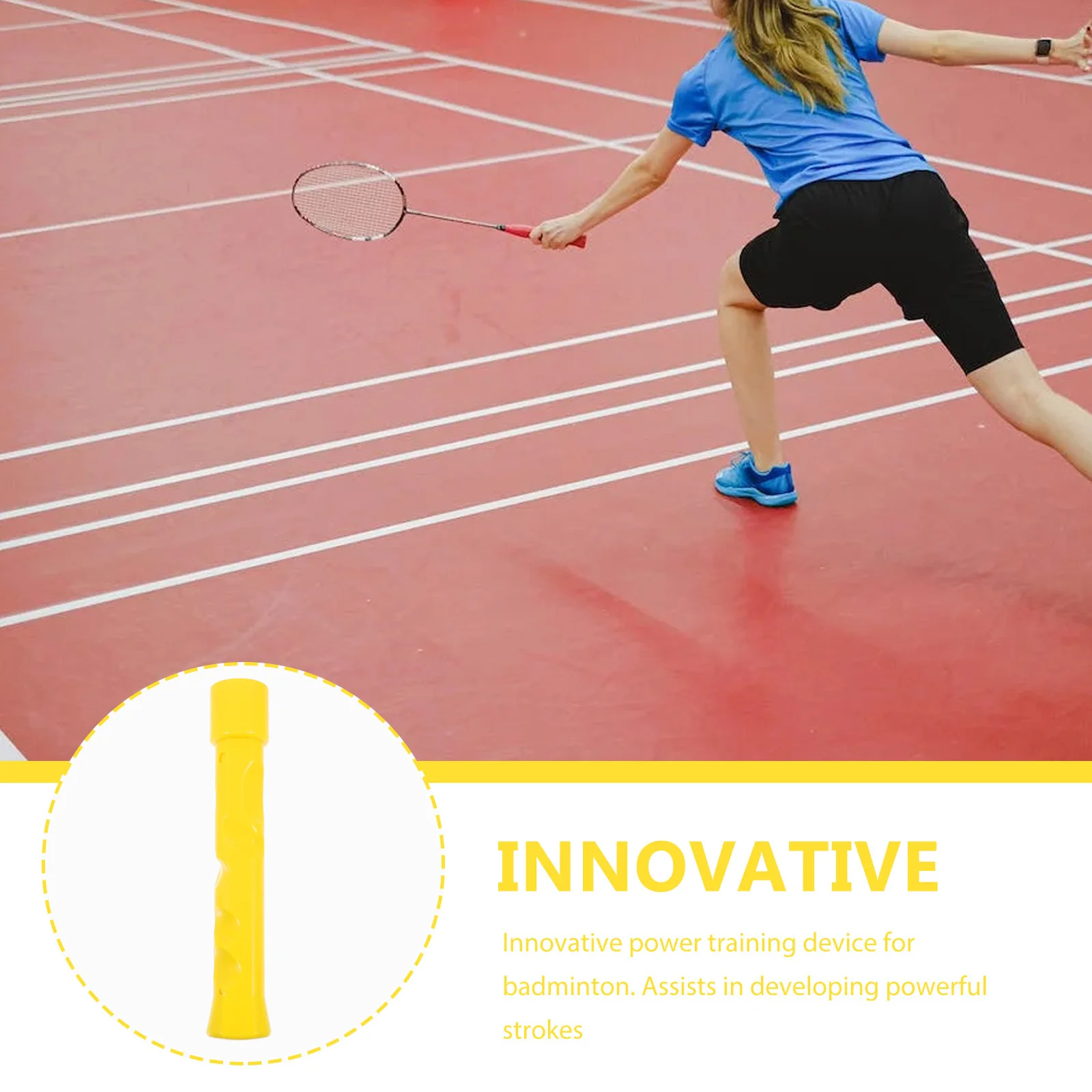 

Badminton Training Device Grip Trainer For Stronger Strokes Practice Tool For Beginners Advanced Players Badminton