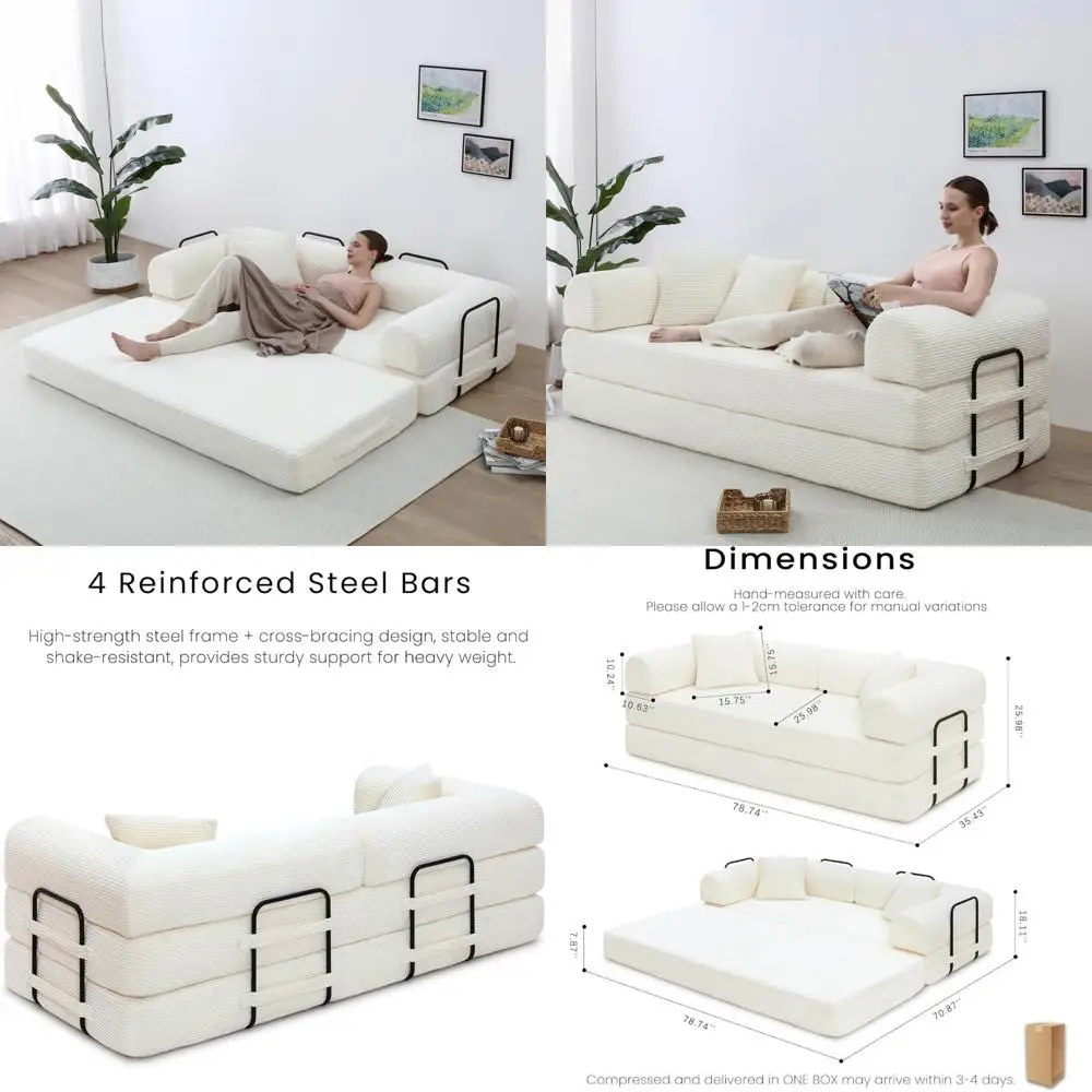 Folding Sleeper Sof… - image