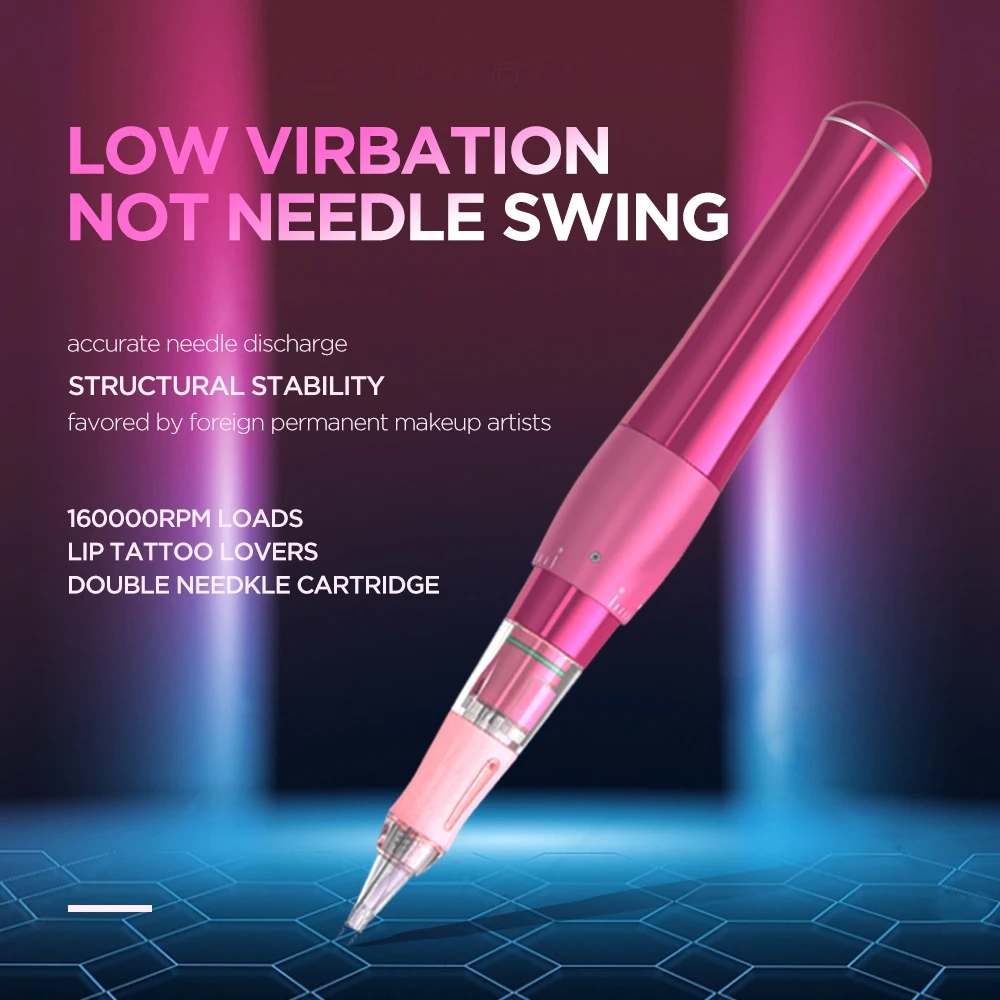 NUOJO M2 Series Microbalding PMU Tattoo Machine Permanent Makeup Machine For Lip Tattoo Eyebrows Double Needle Tattoo machine