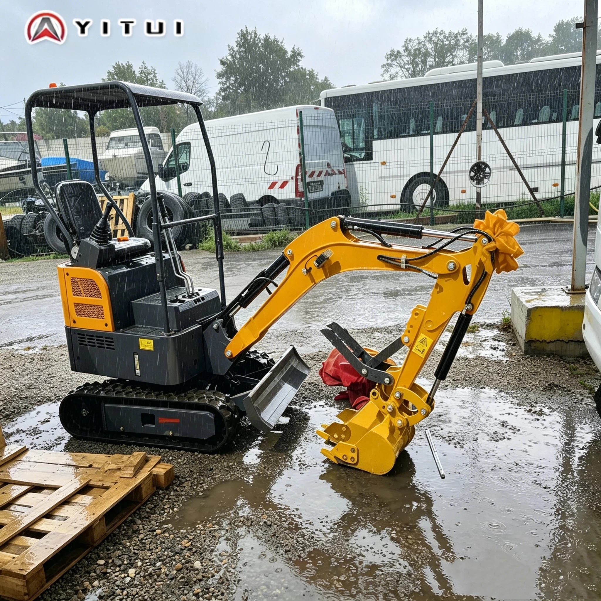 

2026Customized Euro 5/CE/EPA Mini Excavator 1.5 Ton Reliable Kubota Engine Compact Digger for Home DIY & Garden Renovation