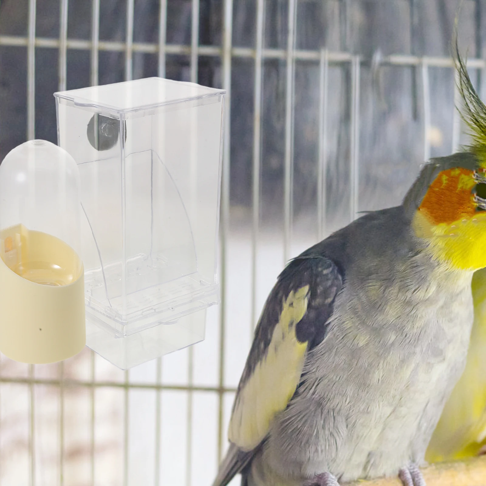 

Smart Pet Feeder Automatic Parrot Bird Water Dishes for Birdcage Feeding Box Plastic Bowls