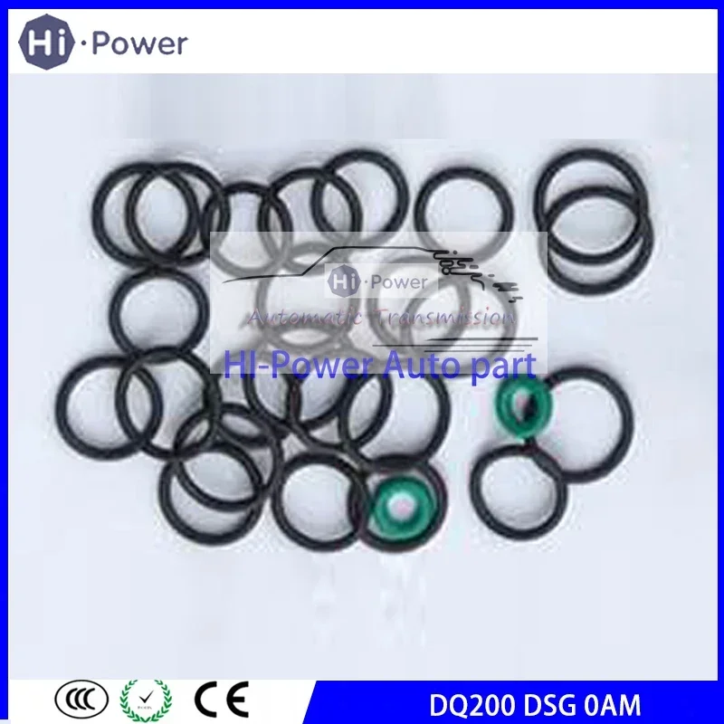 DQ200 DSG 0AM OCW Transmission Oil Control Solenoids oil Seal ring For VW Audi Skoda Seat Passat 7 FWD 7 Speed OAM