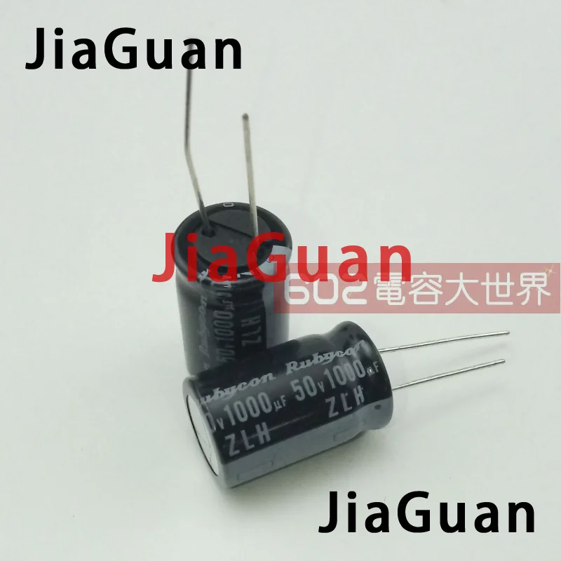 20PCS NEW RUBYCON ZLH 50V1000UF 16x25mm 105 degrees 1000UF/50V high frequency low resistance and long life zlh 1000uf 50v view 3
