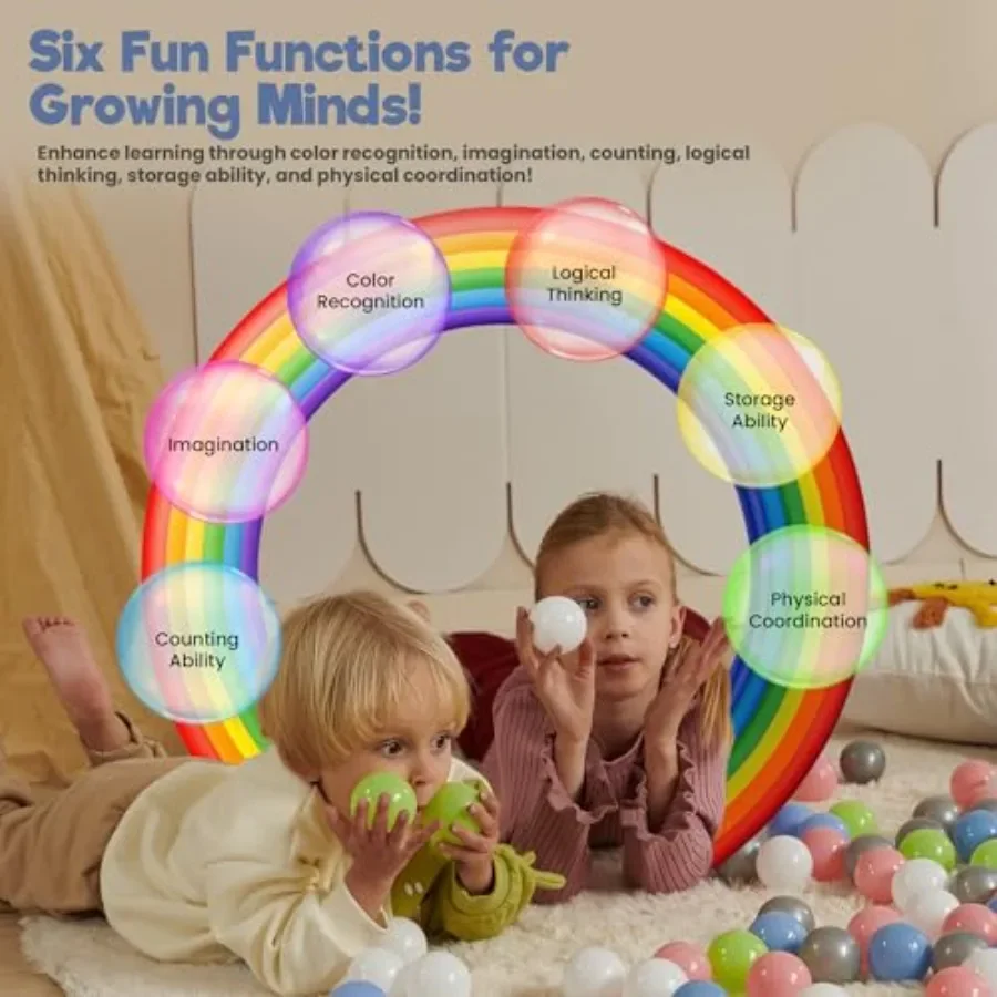 Bolas de bola 100 bolas de color caramelo 5,5 cm bolas de plástico suaves sin BPA para parque infantil de bolas de bebé y casa de rebote Sen a prueba de golpes